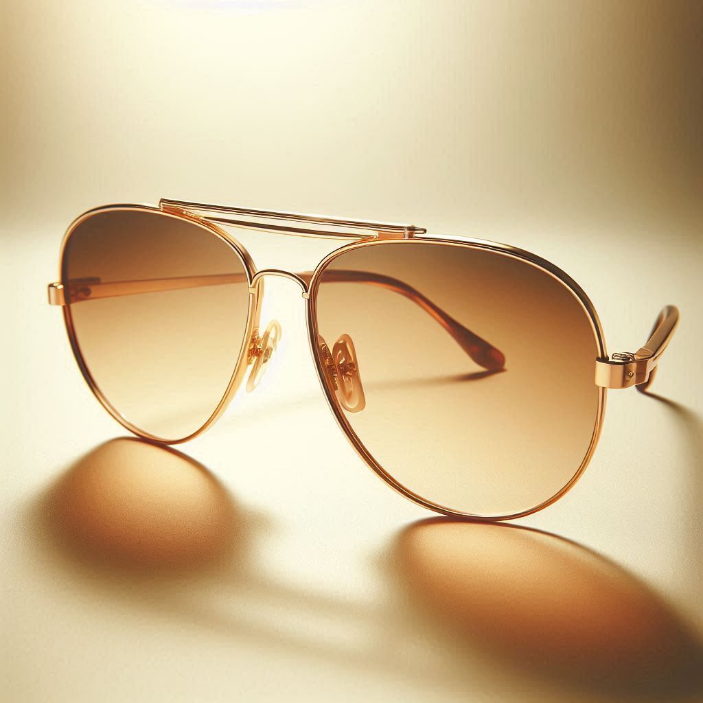 Vintage Gold Aviators